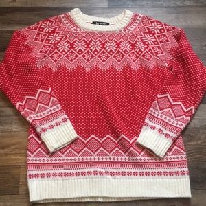 Faire Isle Holiday Sweater